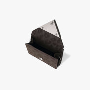 TRIANGLE TRIPLE WALLET (LEOPARD BROWN)