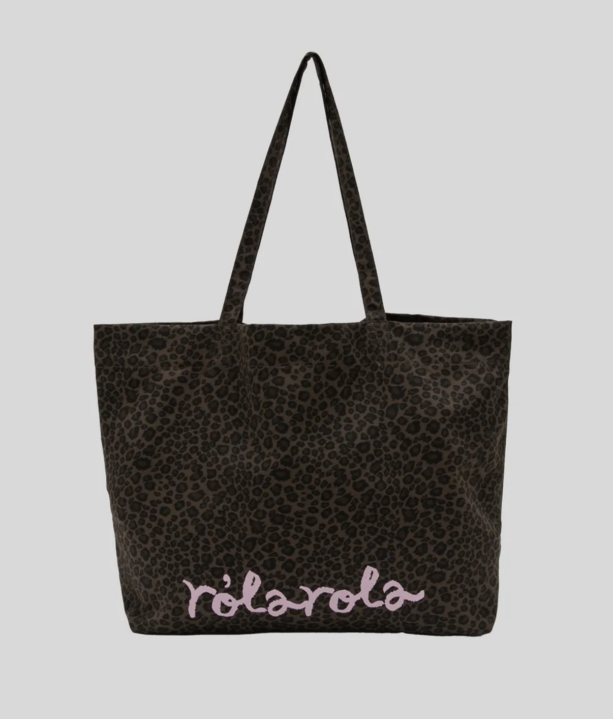 MAISON DE ROLA LEOPARD SHOULDER BAG (BROWN)
