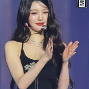 [WONYOUNG同款] illio - LEOPARD CROSS NECKLACE SLEEVELESS (BLACK)
