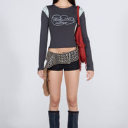 SCULPTOR - Star Band Tee (Charcoal)