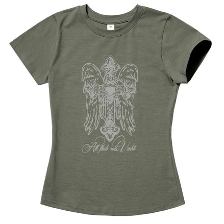 venhit - cross angel slim fit tshirt (5 colors)