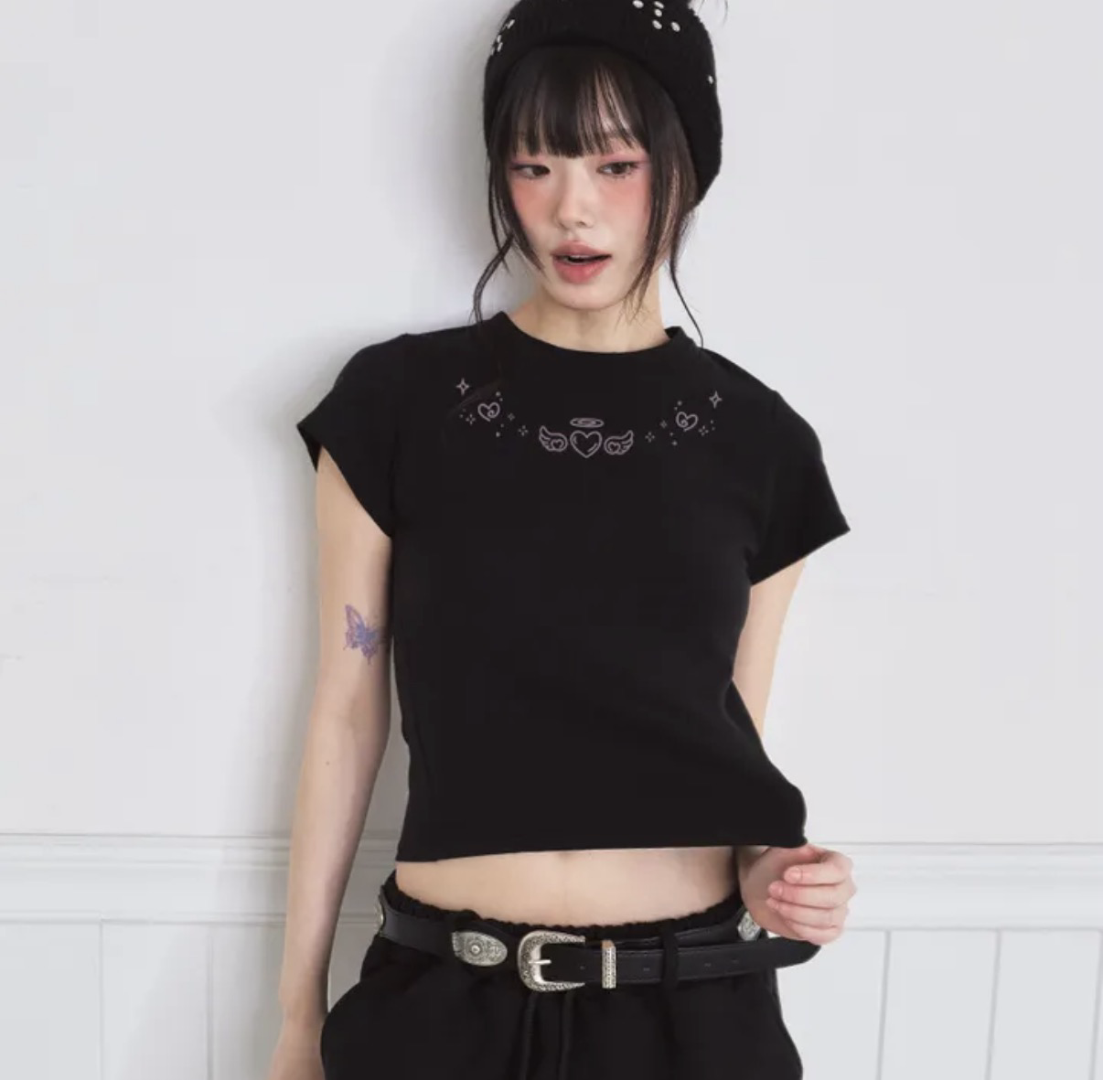 KR ANGEL HEART WINGS TSHIRT (2 COLORS)