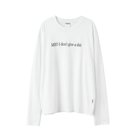 SCULPTOR - Washed Long Sleeve Tee Washed (White)