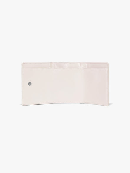 CRINKLE TRIANGLE TRIPLE WALLET (BLOSSOM)