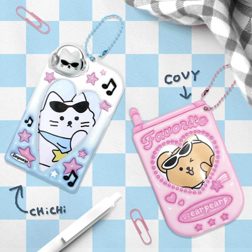 EARPEARP - JELLY HEART FEATURE PHONE PHOTOCARD HOLDER