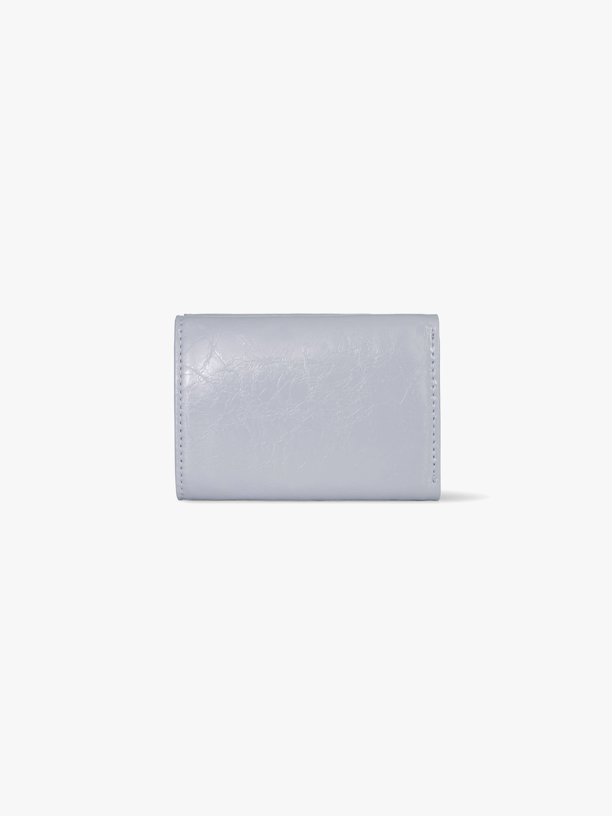 CRINKLE HALFMOON MINI WALLET (MISTY LAVENDER)