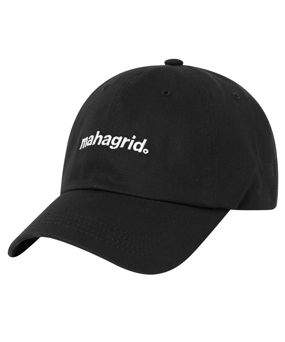 BASIC LOGO BALL CAP (BLACK)