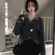KR WARMY CROP CARDIGAN (4 COLORS)