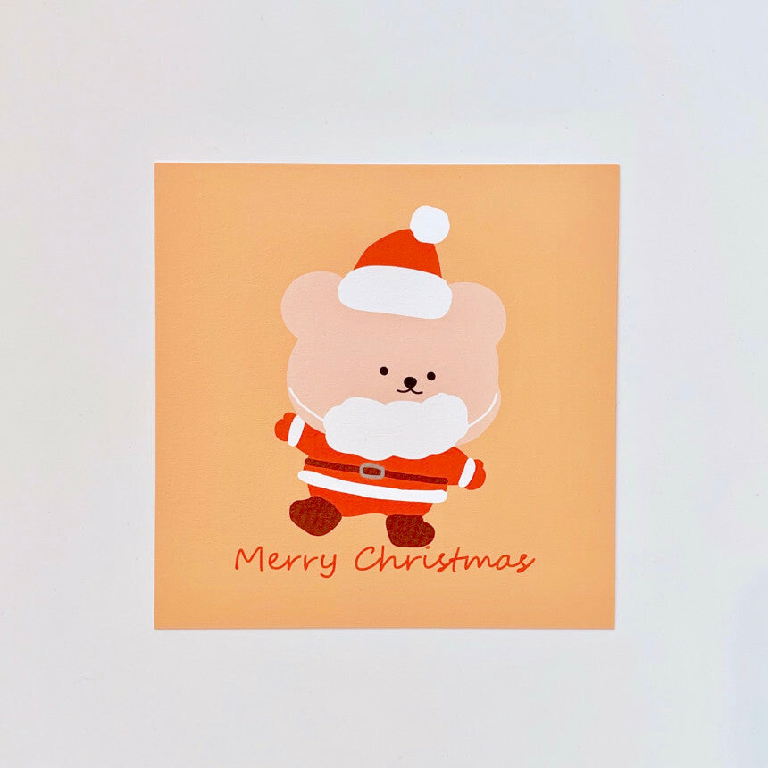 (現貨) 韓國文創聖誕卡 (SANTA)