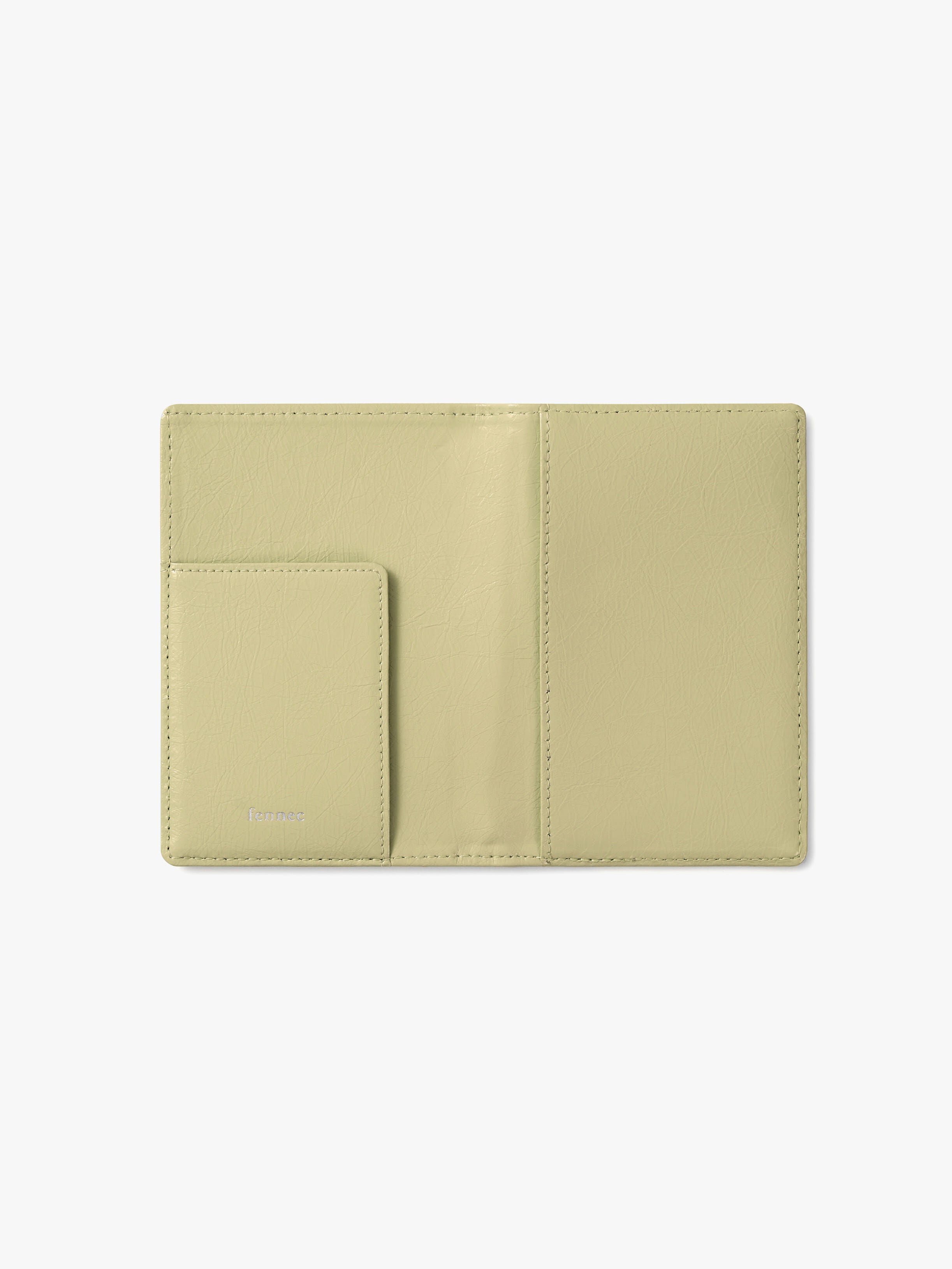 CRINKLE PASSPORT CASE (SOFT OLIVE)