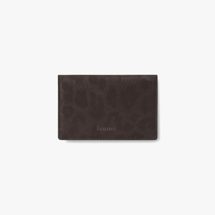 LEO CARD CASE (BROWN)