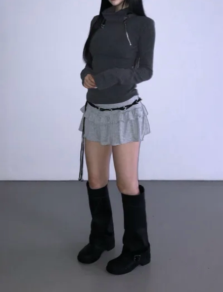 KR LOVABLE MINI SKIRT (4 COLORS)