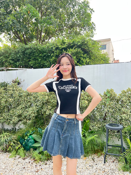 [現貨] TH CALIFONIA CROP TEE (BLACK)