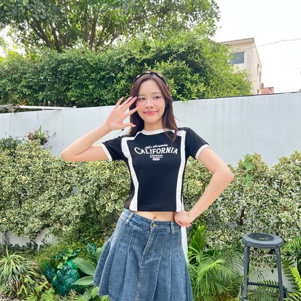 [現貨] TH CALIFONIA CROP TEE (BLACK)