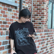 MAHAGRID - CORP TEE (BLACK) [SEVENTEEN WONWOO/ JEONGHAN同款]