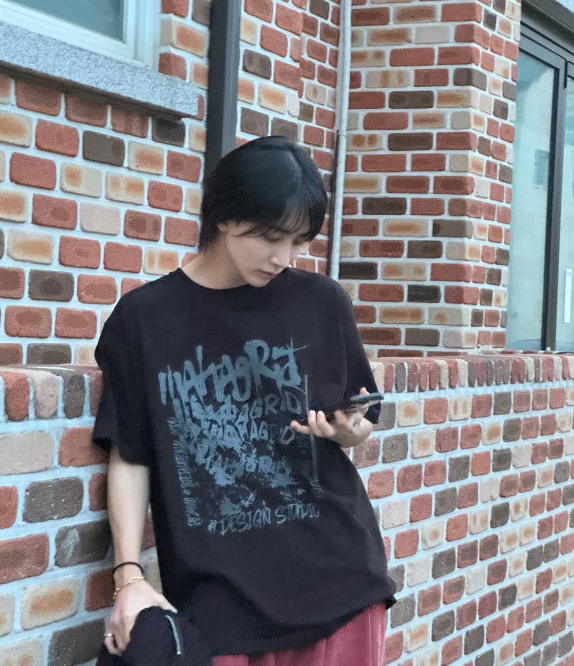 MAHAGRID - CORP TEE (BLACK) [SEVENTEEN WONWOO/ JEONGHAN同款]