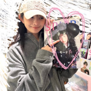 [REI/ YUJIN同款] HUG friends cap (Pink)