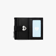 HEARTY BRIDGE POCKET MINI (LEOPARD BLACK)
