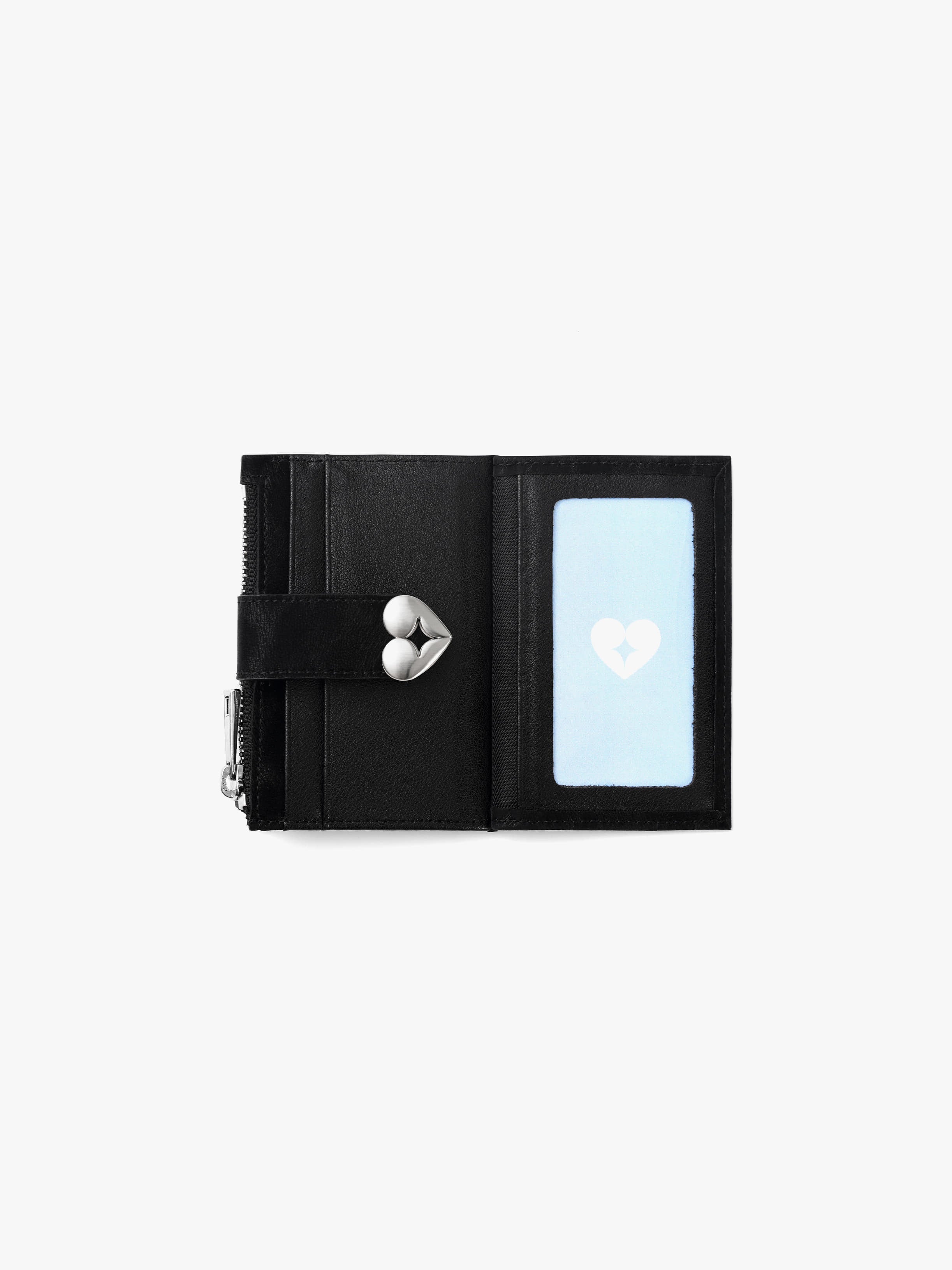 HEARTY BRIDGE POCKET MINI (LEOPARD BLACK)