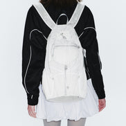 AIRY POCKET BACKPACK (WHITE)