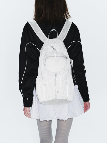 AIRY POCKET BACKPACK (WHITE)