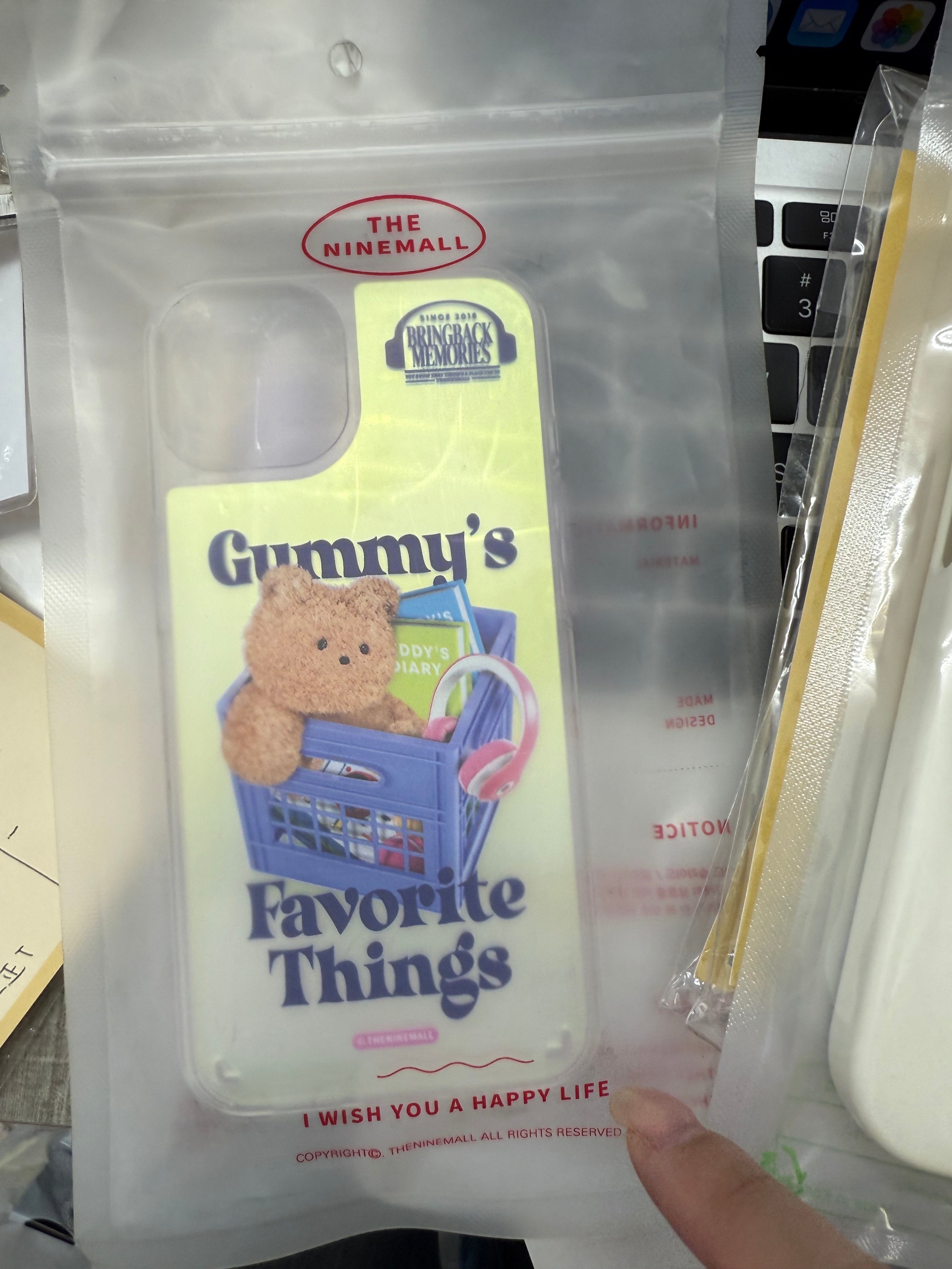 (現貨) THE NINE MALL -gummys favorite things 鏡面殼