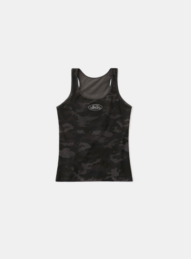 bad blood - Mystic Tank Slim Fit (Black Camo)
