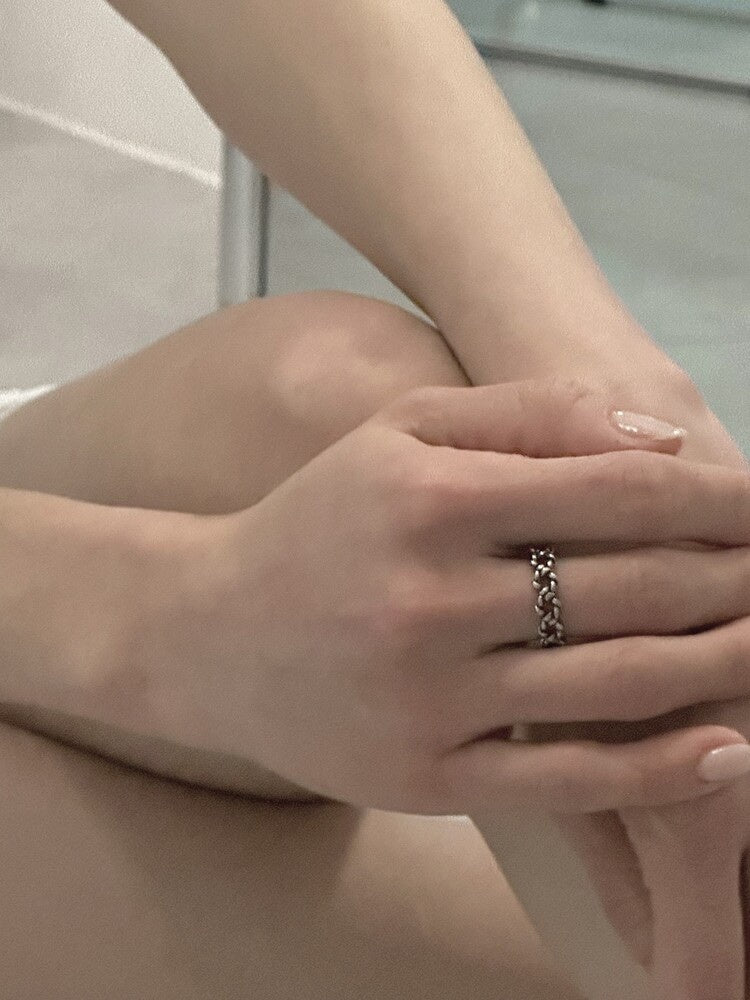 (winter同款) OFUSE - star knot ring