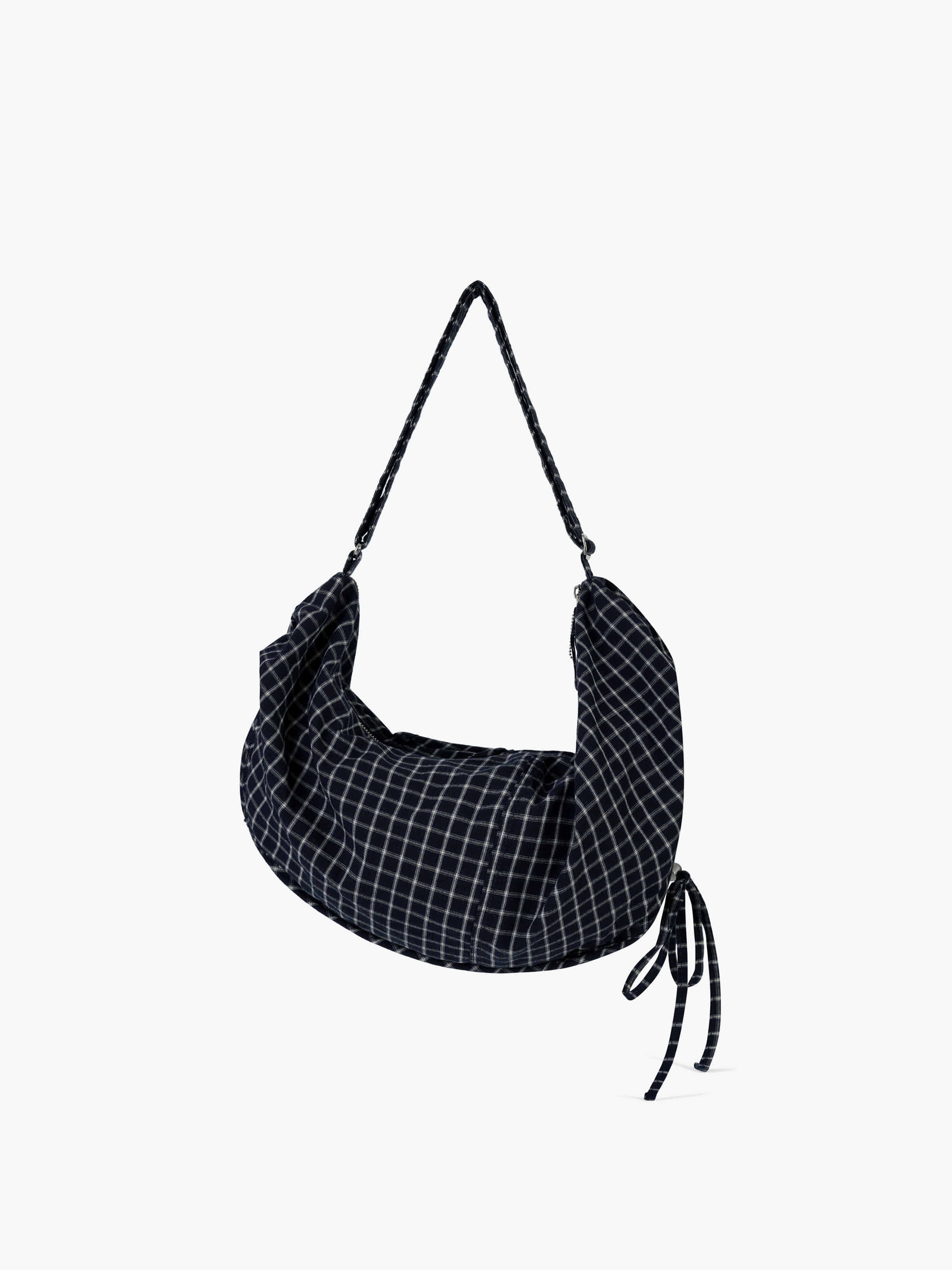 (sakura同款) LASSIE BAG (CHECK NAVY)