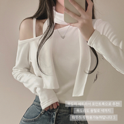 KR HANNI MUFFLER TOP SET (3 COLORS)