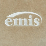 EMIS - VELOUR HEART TOTE BAG-BEIGE