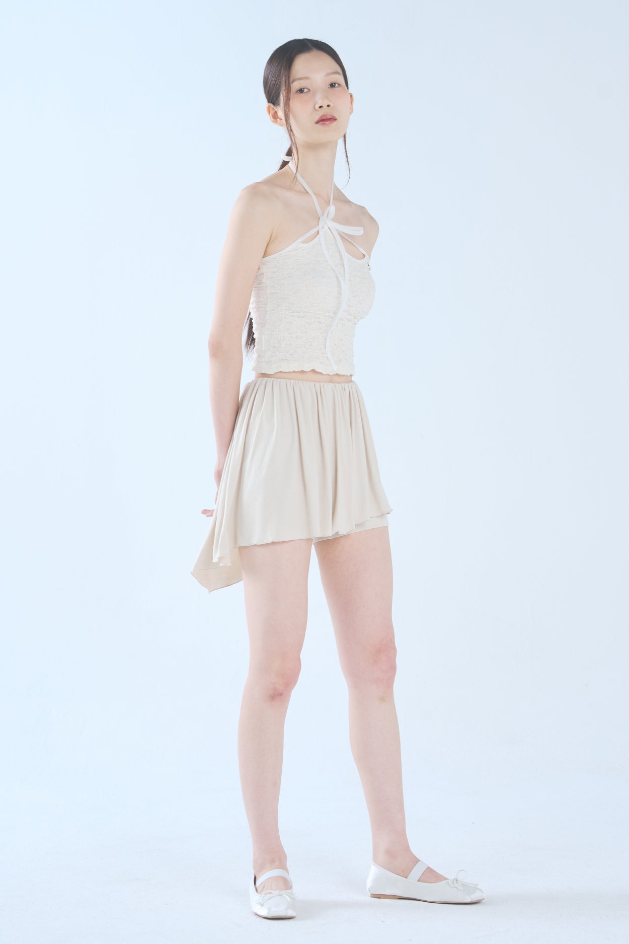 pain or pleasure - ORCHID TUBE TOP (CREAM)