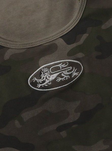 bad blood - Mystic Tank Slim Fit (Green Camo)