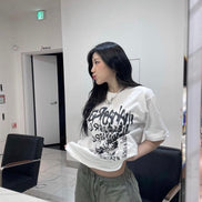 MAHAGRID - CORP TEE (WHITE)