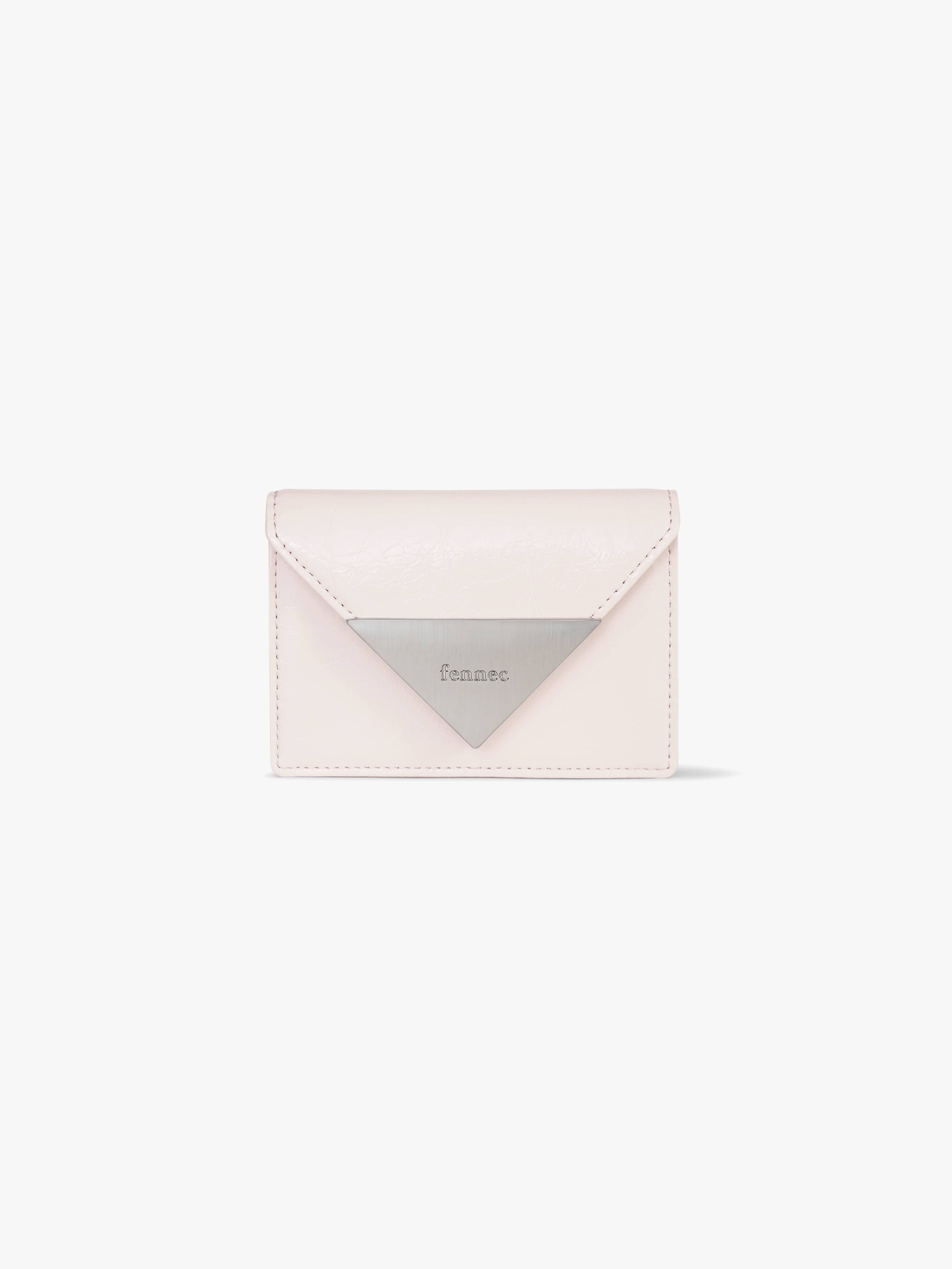 CRINKLE TRIANGLE ACCORDION POCKET (BLOSSOM)