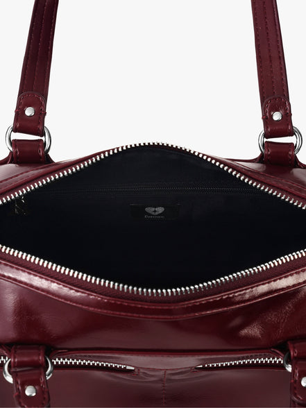READY DUFFLE BAG (CHERRY RED)