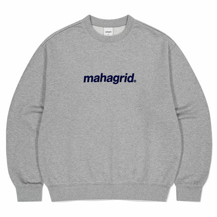 mahagrid - BASIC LOGO SWEATSHIRT (GREY)