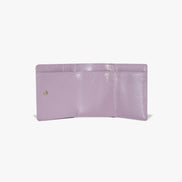 CRINKLE HALFMOON MINI WALLET (MAUVE)