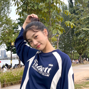FALLETT - FOOTBALL JERSEY LONG SLEEVE (NAVY)