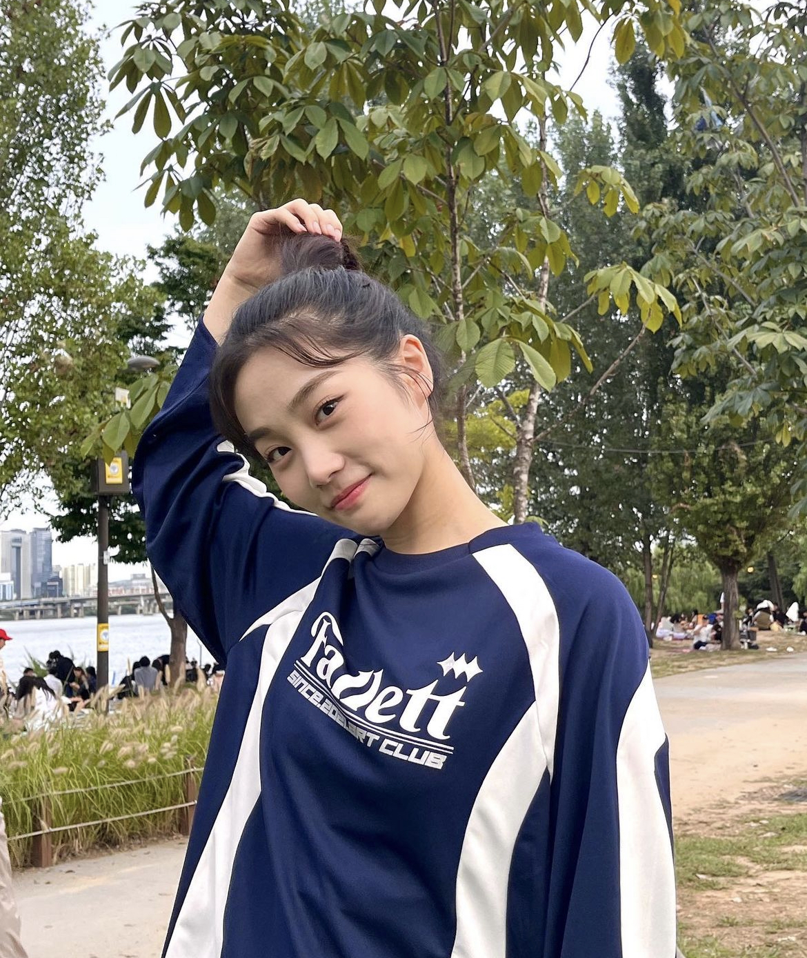 FALLETT - FOOTBALL JERSEY LONG SLEEVE (NAVY)