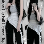 KR HIP RUFFLE TOP TUBE (3 COLORS)