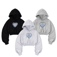 LIKE THE MOST SKY HEART HOODIE (3 COLORS)