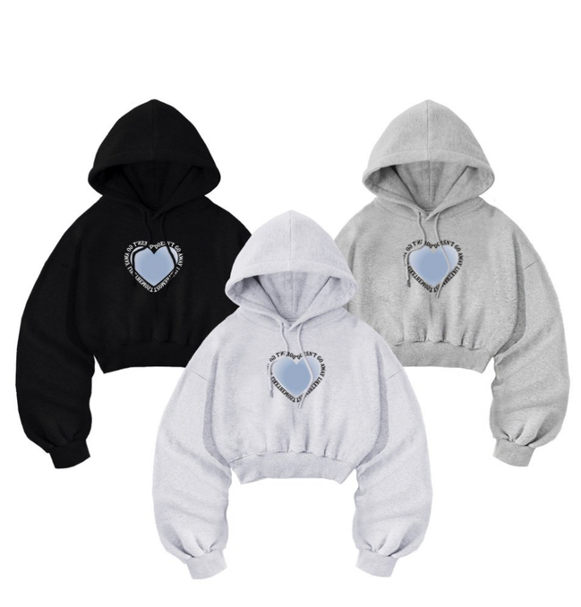 LIKE THE MOST SKY HEART HOODIE (3 COLORS)