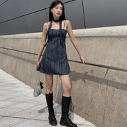 (現貨) KR DYE TIED SCARF ONE PIECE NAVY