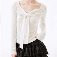 KR CLASSY RIBBON TOP (3 COLORS)