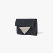 TRIANGLE DOCO WALLET (LEOPARD NAVY)