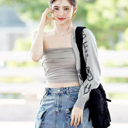 JEDREFEB5 - Puffer Butterfly shoulder bag (Black)