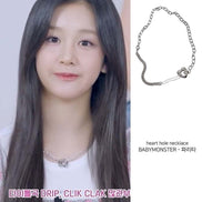 OFUSE - heart hole necklace