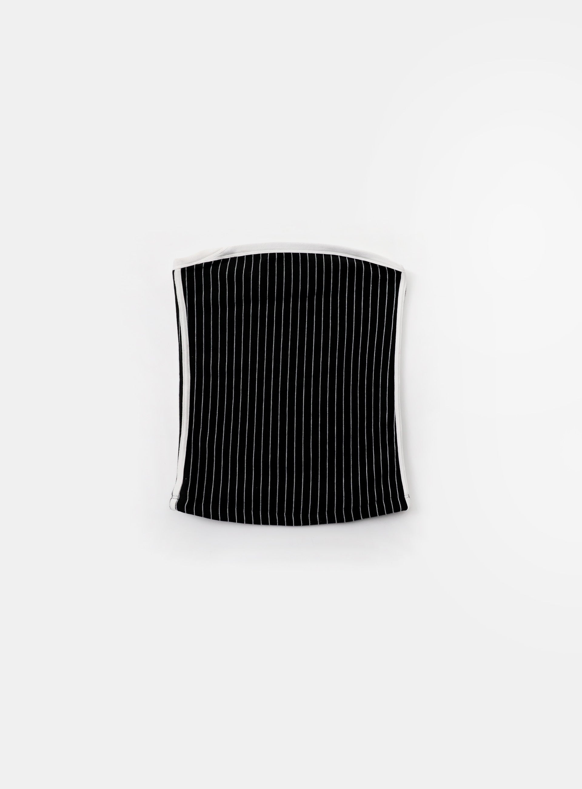 bad blood - Classic Logo Stripe Tube Top (Black)