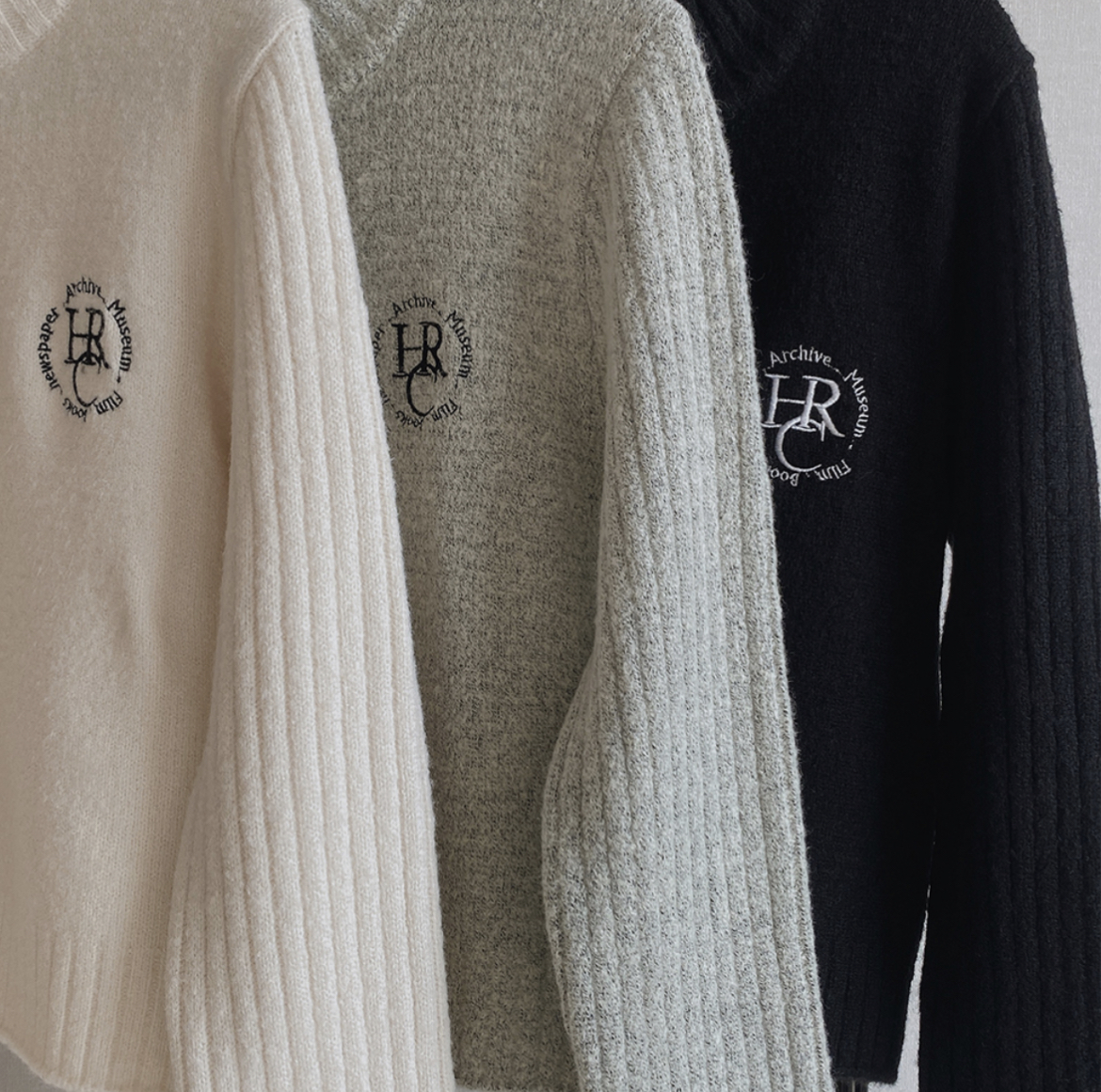KR 兩著針織外套 3 COLORS